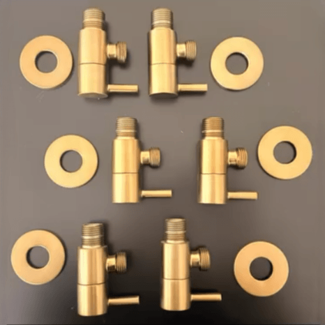 Antique brass plated luxury bathroom fittings and hardware
