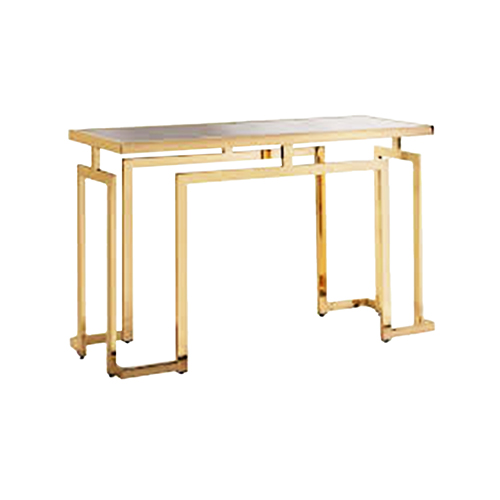 Brass plated furniture legs and metal accents