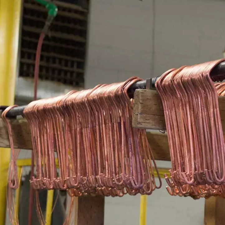 Continuous copper electroplating production line operating in Sharjah UAE