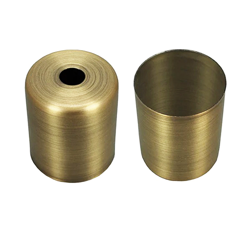 Solid brass leg toes for custom furniture protection