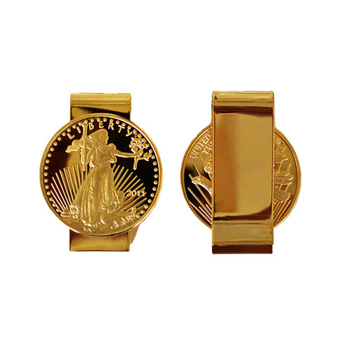 Gold plated lapel pins and insignia badges