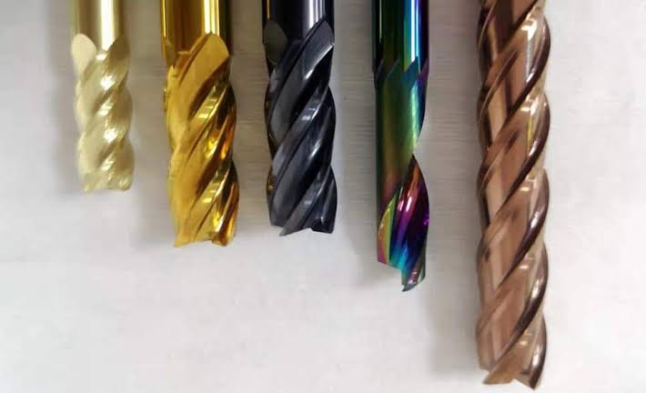 PVD coated titanium nitride industrial cutting tools