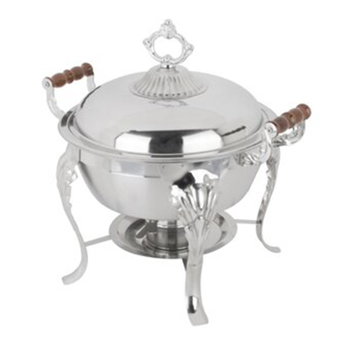 Silver plated bain marie for buffet food displays